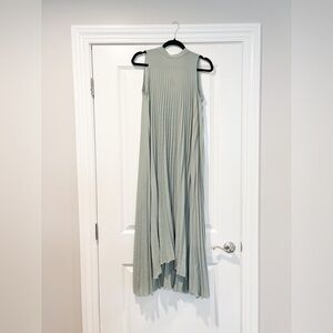 • ON HOLD for @mora314 • sage green pleated dress